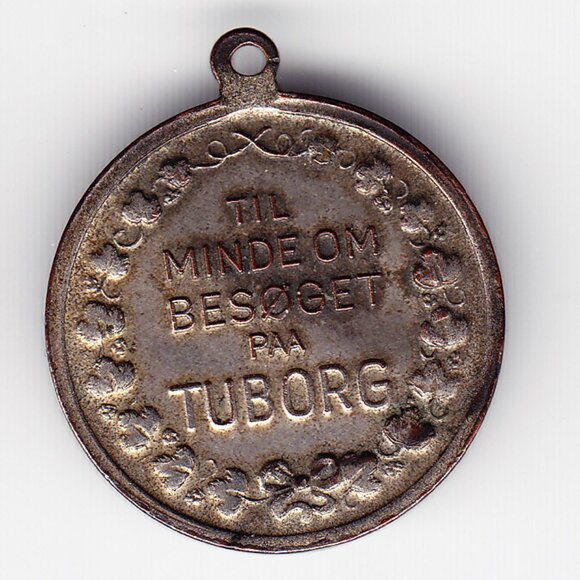 Tuborg Brewery Denmark Medal (b47) - Picture 2 of 2